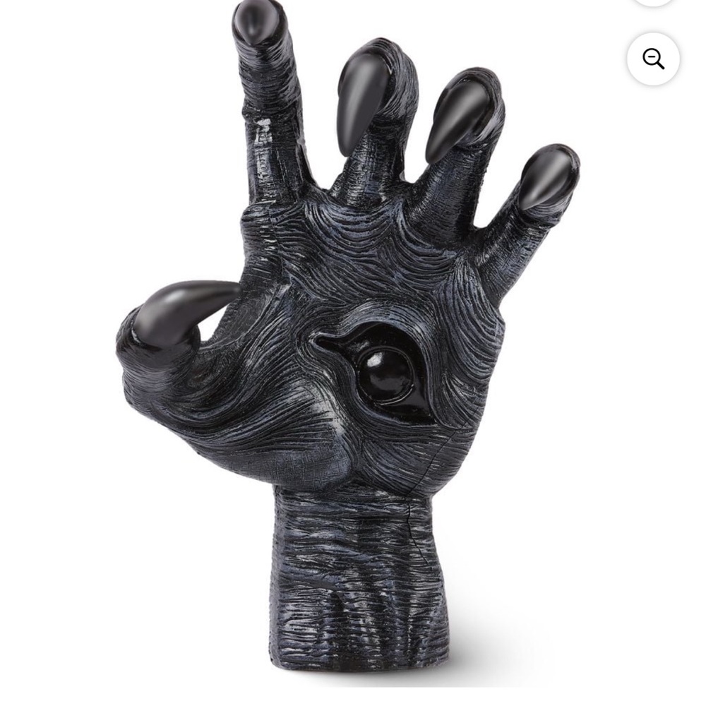 Halloween Wall Hanging Decor Resin Witch's Hand Jewelry Display Rack, Door Hange